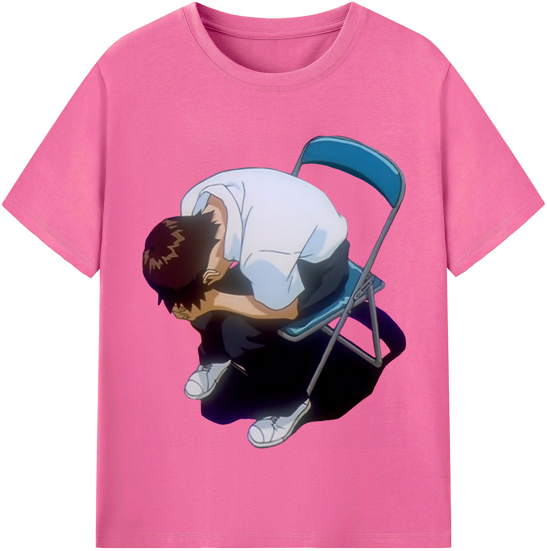 （画像用） EVA 新世紀エヴァンゲリオン レディースカジュアルプリントTシャツ（綿100％）